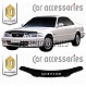 Дефлектор капота (серый) HONDA INSPIRE / SABER VA1-VA3 (95-98)