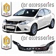 Дефлектор капота (серый) FORD FOCUS 3 (2011-) хэтчбэк