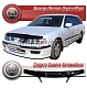 Дефлектор капота (прозрачный) NISSAN PRIMERA (95-00)