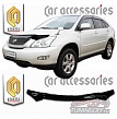 Дефлектор капота (черный) LEXUS RX400h