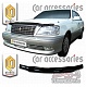 Дефлектор капота (черный) TOYOTA CROWN 170 (99-03)