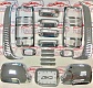 Хромированные накладки комплект LAND CRUISER 80 (90-97)