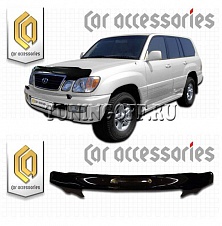 Дефлектор капота (Чёрный) LEXUS LX470 (02-)