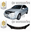 Очки на фары (прозрачные) CHEVROLET LACETTI (06-)