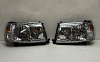 Фары (Хрустальные хром) LAND CRUISER 100 (2004-2007)