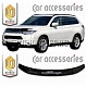 Дефлектор капота (серый) MITSUBISHI OUTLANDER (2012-)