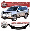 Дефлектор капота (шелкография серебро) NISSAN X-TRAIL (07-2013)