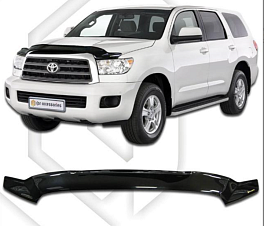 Дефлектор капота (Чёрный) TOYOTA Sequoia (2008-)