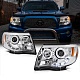 Фары ангельские глазки (хром) TOYOTA TACOMA (2008-2011)