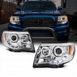 Фары ангельские глазки (хром) TOYOTA TACOMA (2008-2011)
