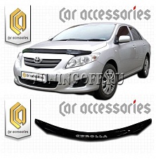 Очки на фары (черные) TOYOTA COROLLA / ALTIS (2008-)