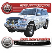 Дефлектор капота (прозрачный) MITSUBISHI PAJERO / MONTERO