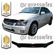 Дефлектор капота (серый) LEXUS IS200 (01-05)