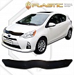Дефлектор капота (черный) TOYOTA AQUA (2011-)