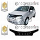 Очки на фары (серые) CHEVROLET AVEO Hatchback (06-)