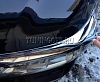Накладки на фары (Ресницы) хромированные TOYOTA LAND CRUISER 200 (2007-2011)