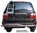 Защита заднего бампера P2162 LEXUS LX470