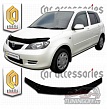 Дефлектор капота (Чёрный) MAZDA DEMIO (02-)