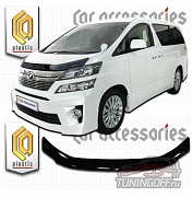 Дефлектор капоты (прозрачный) TOYOTA VELLFIRE (2008-)