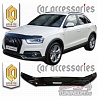 Дефлектор капота (серый) AUDI Q3 (2011-)